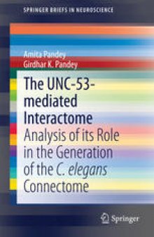 The UNC-53-mediated Interactome: Analysis of its Role in the Generation of the C. elegans Connectome