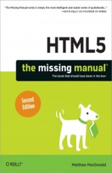 HTML5: The Missing Manual, 2nd Edition: The Book That Should Have Been in the Box