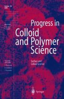 Surface and Colloid Science