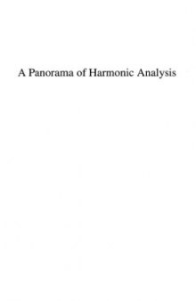 A Panorama of Harmonic Analysis (Carus Mathematical Monographs)