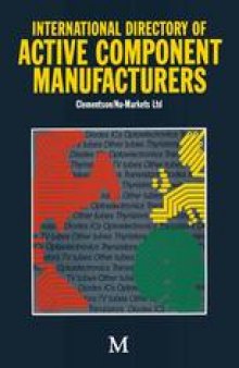 International Directory of Active Component Manufacturers