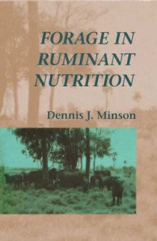 Forage in ruminant nutrition