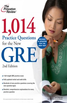 1,014 Practice Questions for the New GRE, 2nd Edition