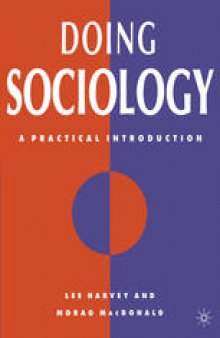 Doing Sociology: A practical introduction