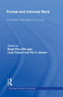 Formal and Informal Work: The Hidden Work Regime in Europe