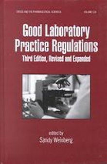 Good laboratory practice regulations