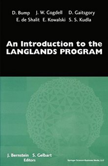 An introduction to the Langlands program