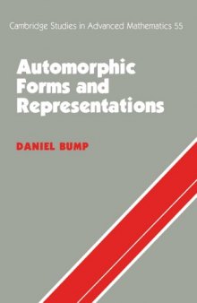 Automorphic Forms and Representations (Cambridge Studies in Advanced Mathematics)
