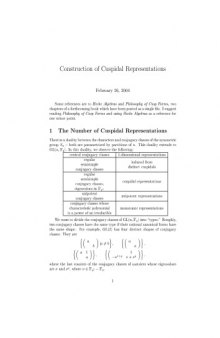 Construction of Cuspidal Representations