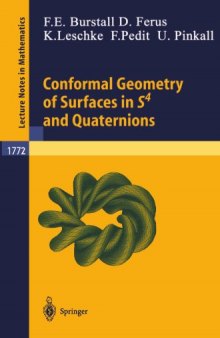 Conformal Geometry of Surfaces in Quaternions
