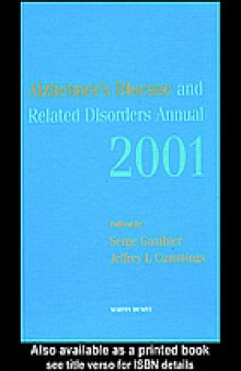 Alzheimer's disease and related disorders annual. / 2001