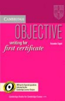 Cambridge - Objective First Certificate (FCE)
