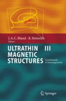 Ultrathin Magnetic Structures III: Fundamentals of Nanomagnetism