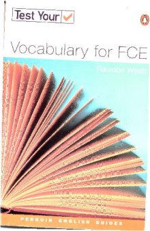 Penguin Test Your Vocabulary For FCE