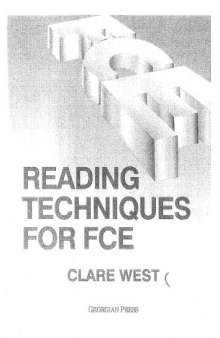 Reading techniques for FCE