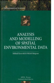Analysis and Modelling of Environmental Data