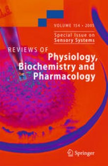 Reviews of Physiology, Biochemistry and Pharmacology