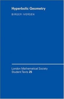 Hyperbolic Geometry (London Mathematical Society Student Texts)