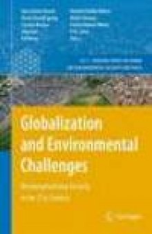 Globalization and Environmental Challenges: Reconceptualizing Security in the 21st Century