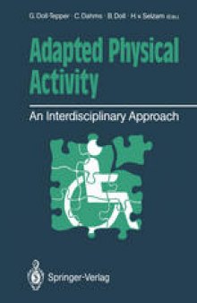 Adapted Physical Activity: An Interdisciplinary Approach