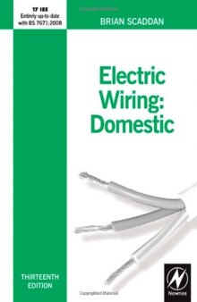 Electric Wiring: Domestic, 13th Edition