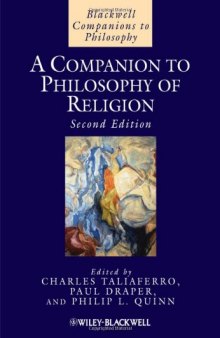 A Companion to Philosophy of Religion 