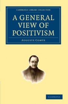 A General View of Positivism (Cambridge Library Collection - Religion)