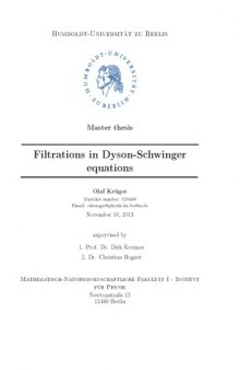 Filtrations in Dyson-Schwinger equations