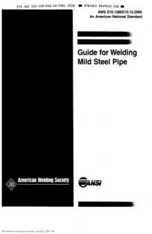 AWS D10.12-2000 Guide for Welding Mild Steel Pipe