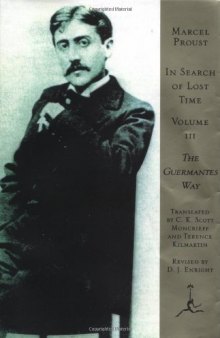 In Search of Lost Time, Vol. 3: The Guermantes Way