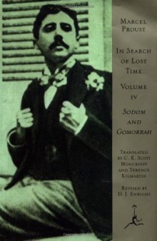 In Search of Lost Time, Volume 4: Sodom and Gomorrah (Modern Library)