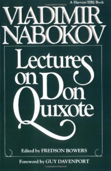 Lectures on Don Quixote  