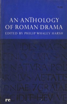 An Anthology of Roman Drama