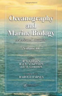 Oceanography and Marine Biology: An Annual Review