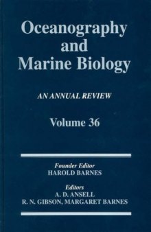 Oceanography and Marine Biology: An Annual Review, Vol. 36
