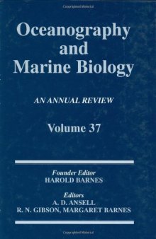 Oceanography and Marine Biology: An Annual Review, Vol. 37