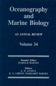 Oceanography And Marine Biology: An Annual Review, Volume 34
