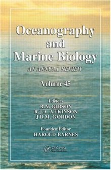 Oceanography and Marine Biology: An Annual Review, Volume 45 (Oceanography and Marine Biology)