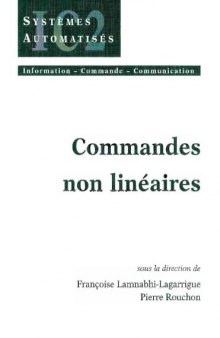 Commandes non linéaires (Traité IC2, série Systèmes automatisés)