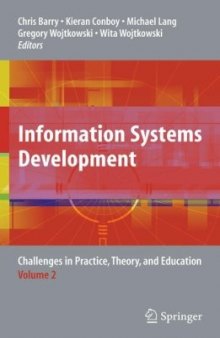 Information Systems Development: Challenges in Practice, Theory, and Education Volume 2