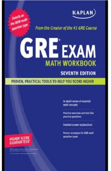 Kaplan GRE Exam Math Workbook   