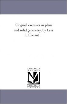 Original Exercises in Plane and Solid Geometry