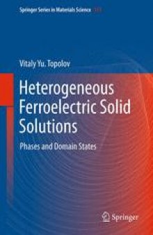 Heterogeneous Ferroelectric Solid Solutions: Phases and Domain States