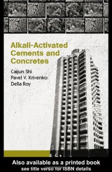 Alkali Activated Cenents & Concrete