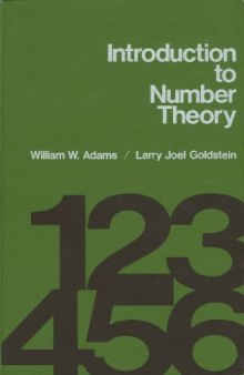 Introduction to Number TheoryChapters4,7,8,9
