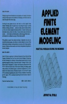 Applied Finite Element Modeling (Mechanical Engineering (Marcell Dekker))