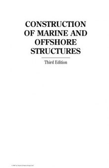 Construction of Marine and Offshore Structures