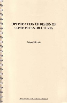Optimisation of composite structures design  