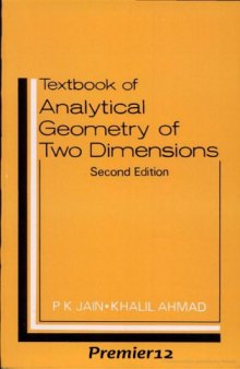 A Textbook Of Analytical Geometry Of Two Dimensions