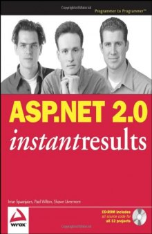 ASP.NET 2.0 Instant Results